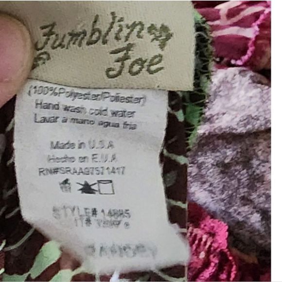 4 for $32 Y2k vintage green hippie bellsleeved top - Picture 4 of 4